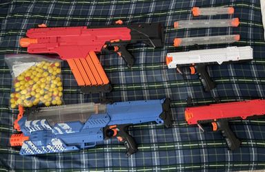 Nerf Rival Blasters (Click On Images To See Fully)