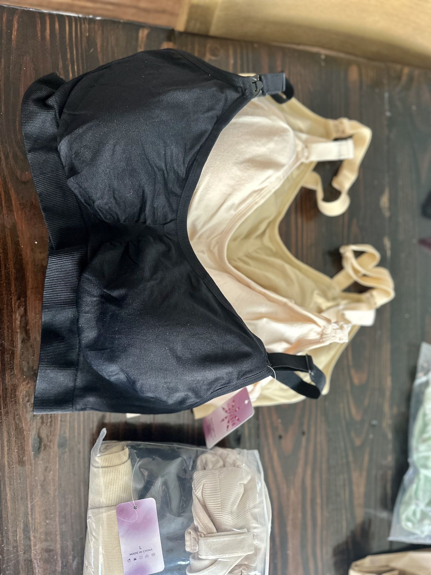 3 Pack Unused Nursing Bras Size L and XL