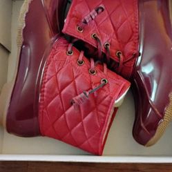 Red / Burgandy  Boots 