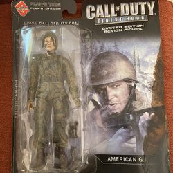 Limited Edition Call Of Duty Action Figure