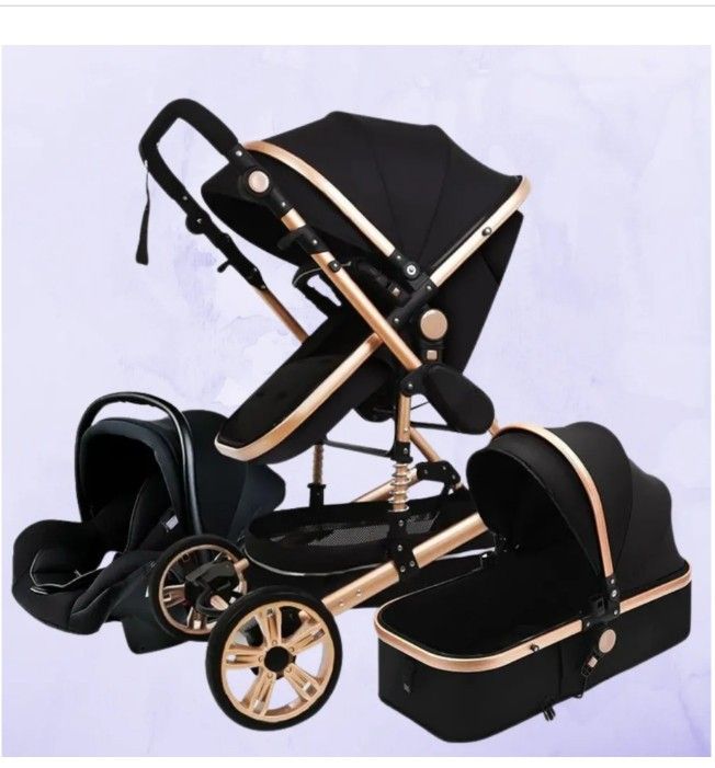 Premium 3 In 1 Baby Stroller