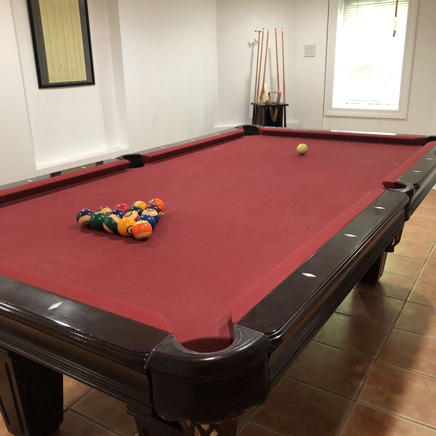 NFL Pool Table/Billiards Balls Raiders/49ers Perfect Condition! for Sale in  Portland, OR - OfferUp