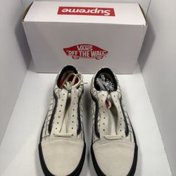 Vans Old Skool Supreme Grid White