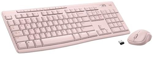 Rose Pink Keyboard And mouse