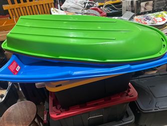 Toboggan sleds