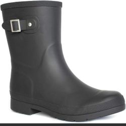 Chooka Ladies' Rain Boot Womens US Size 9 (Black)