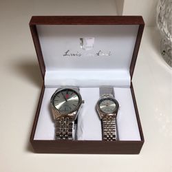 Luis Candini Watch Set Silver