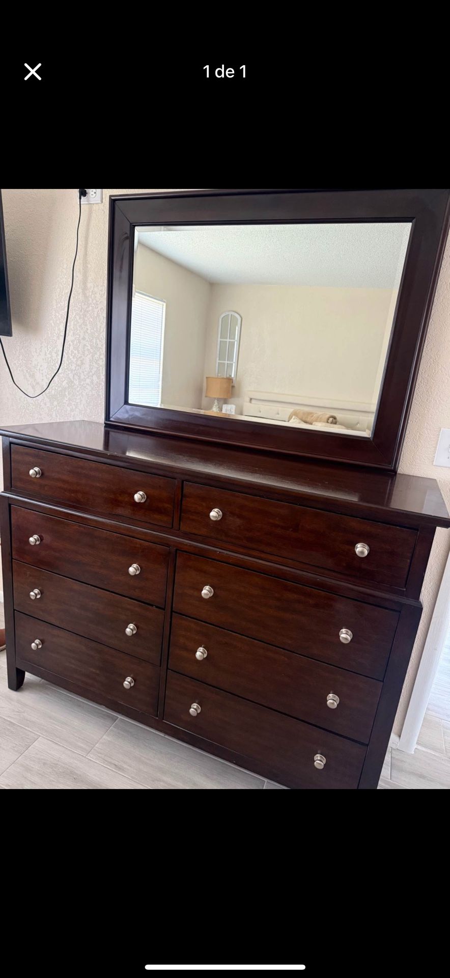 Dresser with Mirror