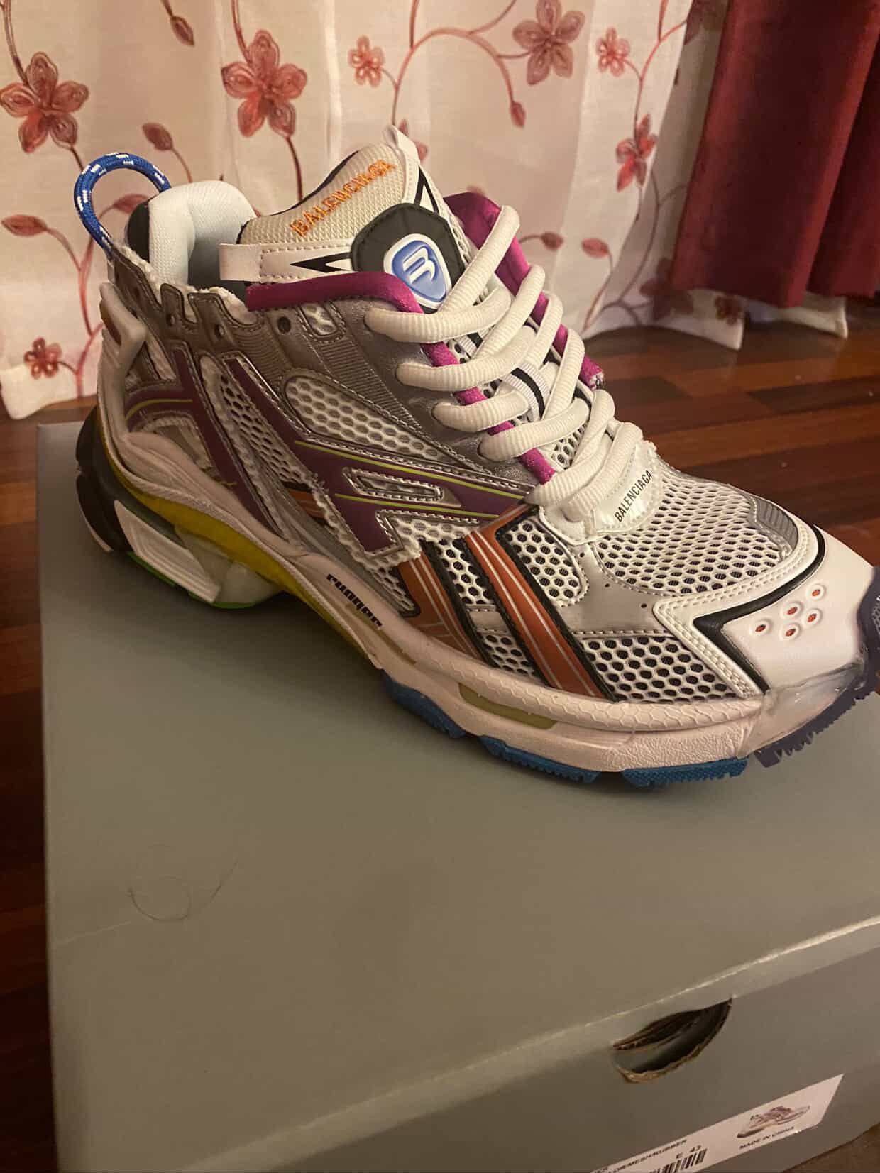 Authentic Balenciaga Multicolor Tracks