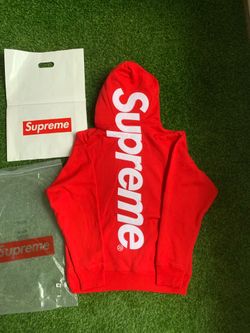 Red Supreme Hoodie - M