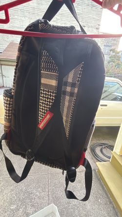 Spray ground backpack