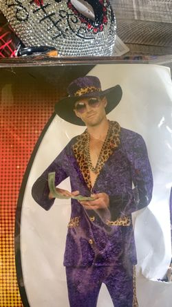 Halloween pimp costume