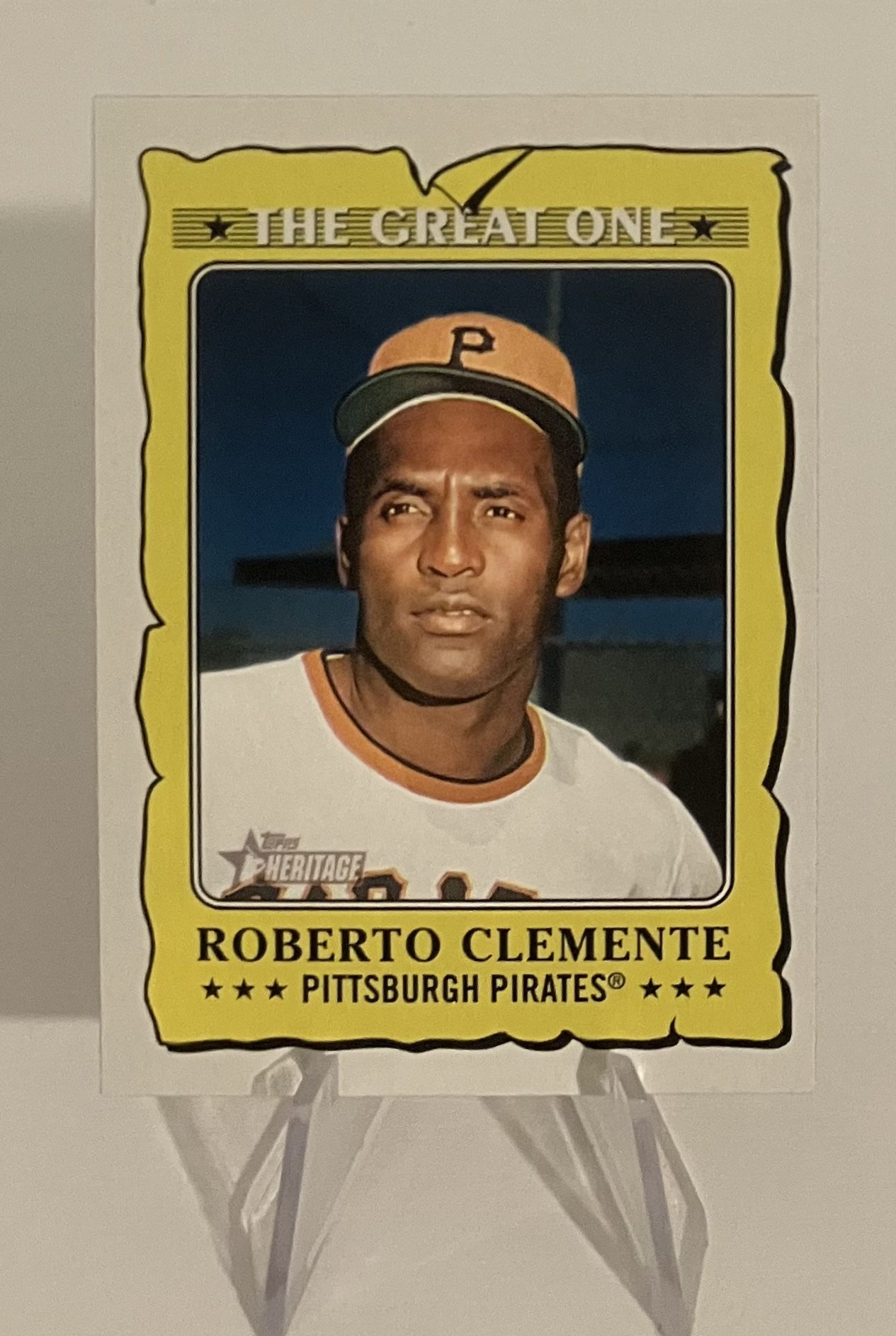 2021 Topps Heritage ROBERTO CLEMENTE The Great One #GO-4 Pittsburgh Pirates