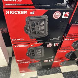 Kicker L7r12 600 Watts Rms Subwoofer 