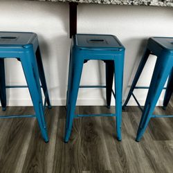 Set Of 4 Barstools-$40