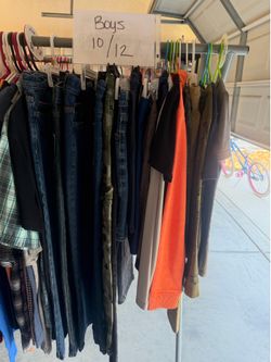 Boys clothes size 10/12