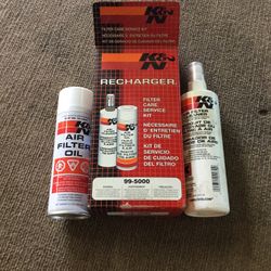 K & N FILTER CLEANING KIT   5& 