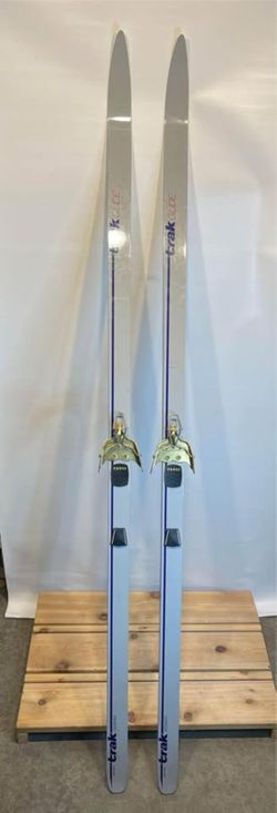 Trak Nowax Glide Cross Country Skis Troll 75mm Nordic Bindings 180cm