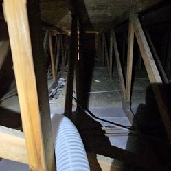 Removel old insulation