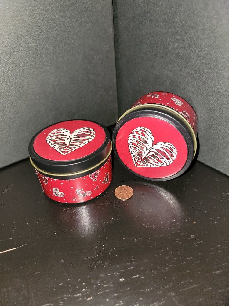 2 Tin Lid Candles From Torrid