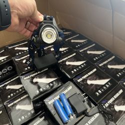 Headlamp Tactical Rechargeable