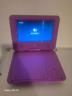 Hand held dvd player