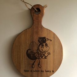 Mini Bumblebee Cutting Board