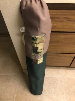 Complete outdoor folding chair In very good condition