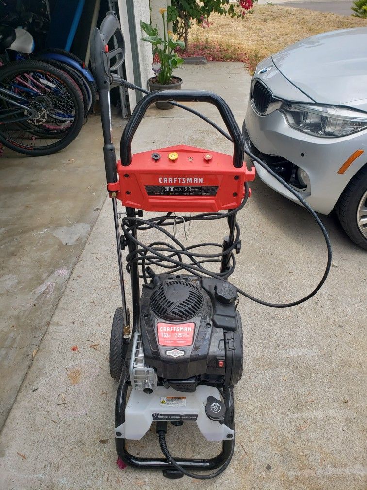 Craftsman 2800 PSI 163 CC Pressure Washer for Sale in San Diego, CA