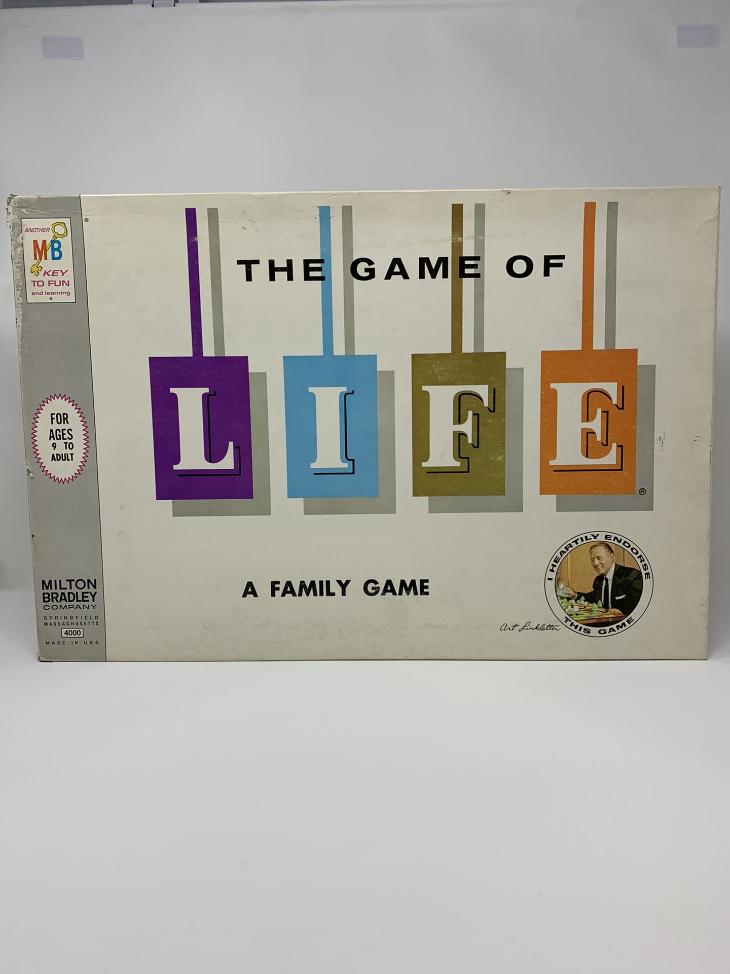 Vintage Game Of Life Board Game 1960