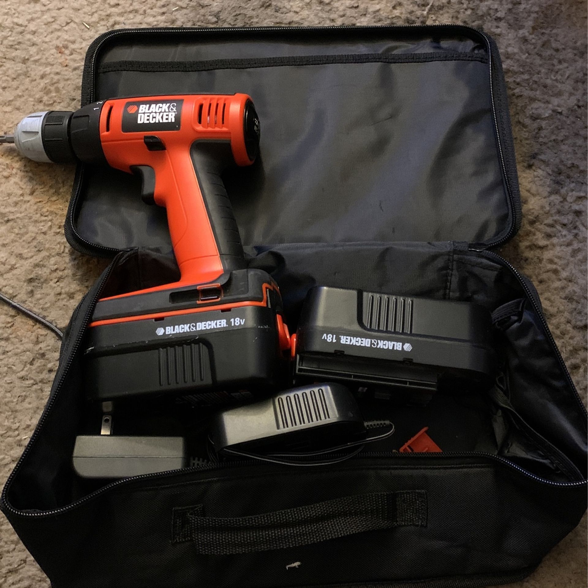 Black And Decker 18v Drill