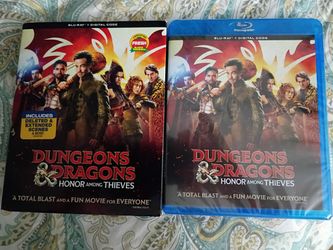 Dungeons & Dragons( Honor Among Thieves) Blu-ray digital movie Included