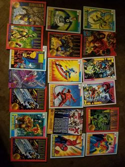 Vintage (1991) Marvel Avenger collectible cards