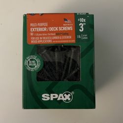 Spax Exterior/ Decking Screws 