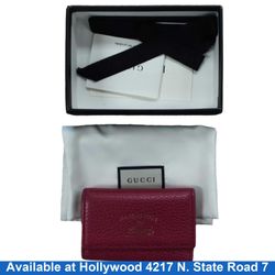 Gucci Gucci Key Case Pink Wallet