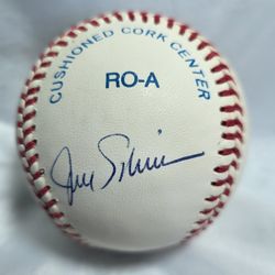 Joel Sinner Autographed Baseball - Cleveland Indians Coach