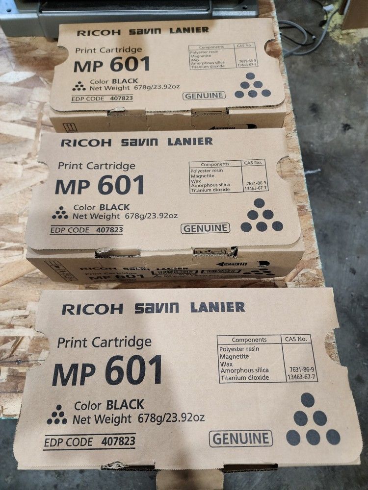 MP 601 Commercial Printer Toner Cartridges 