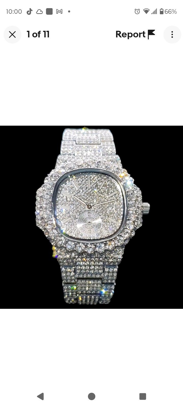 VVS Diamond Watch