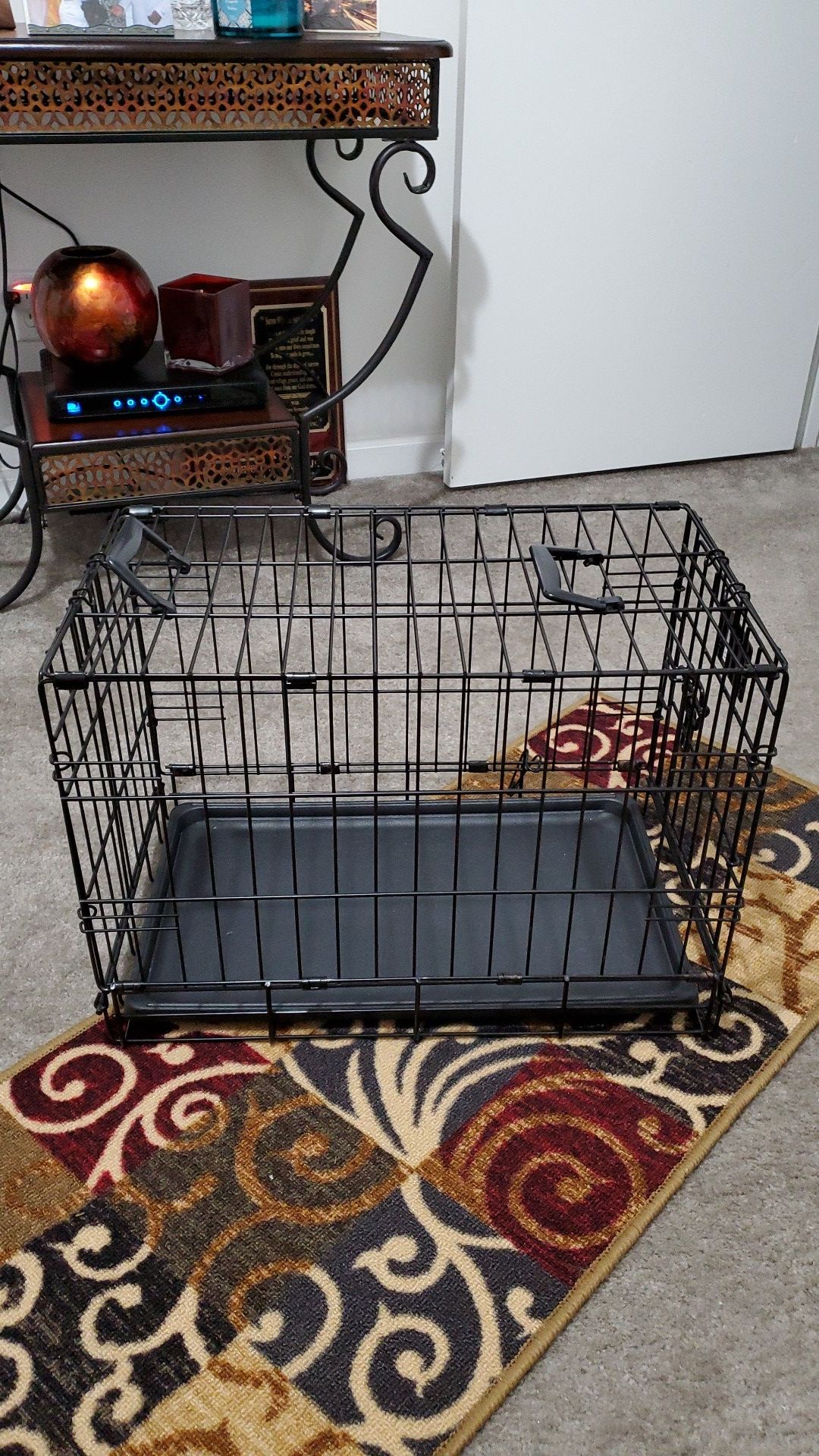 Small breed dog cage .