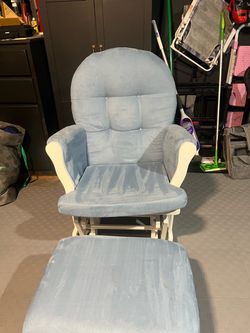 Rocking chair and stool