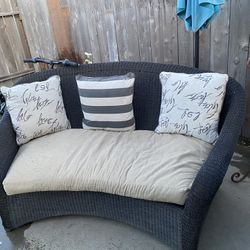 Rattan Couch  For Garden 