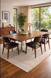 Custom Walnut Dining Table