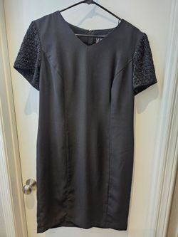 90s vintage black dress