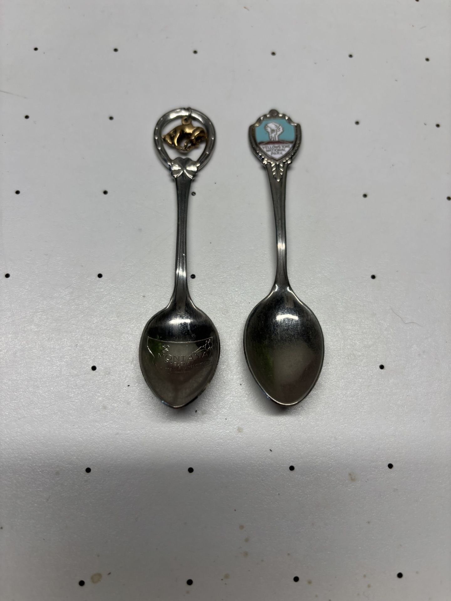 2 Montana Souvenir Spoons