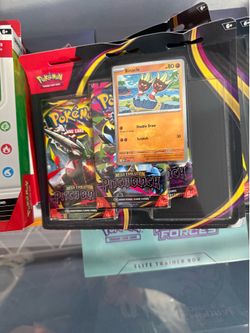 Pokémon Trading Card Game: Mega Evolution Pitch Black Three Booster Blister