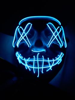 The Purge Style Light Up Mask