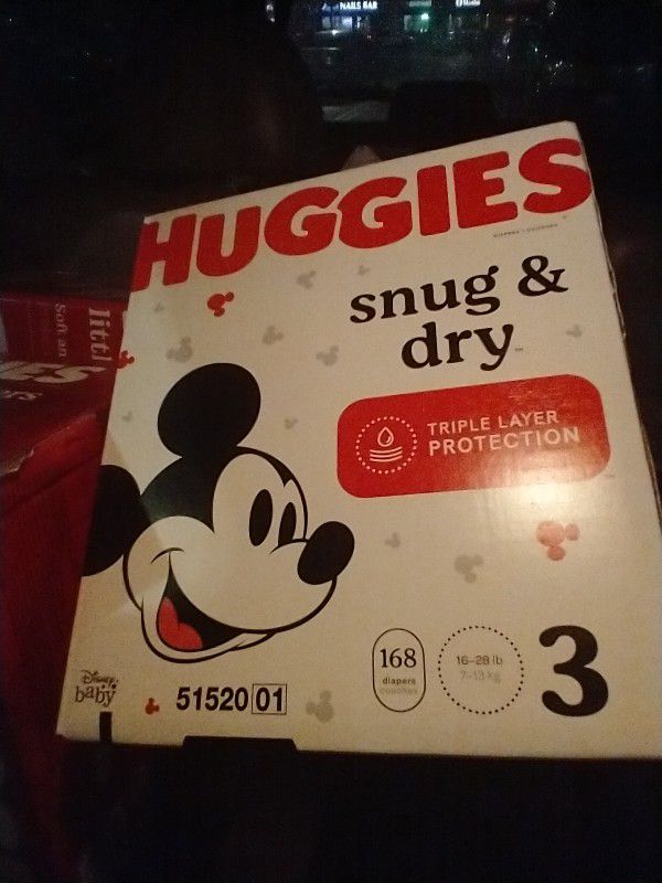 Huggies(A Different Sizes), Wipes, Pods, And More