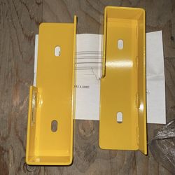 Global Industrial Lift Out Bracket For 2-rib Guard Rail Model 436733 (5 sets available)