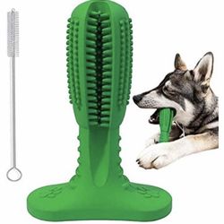 Dog Toothbrush Chew Toy, Dog Chew Toys for Little Aggressive, Dog Toothbrush Stick for Dental Care, Toothbrush Dog Toy for Chewers Cleaning, Durable,