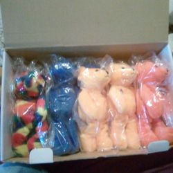 NEW Beanie Babies In Plastic